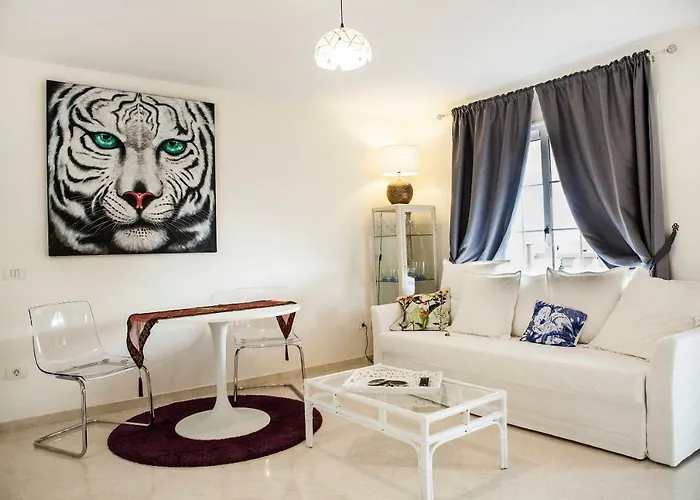 Duplex 2 Bedrooms For With Air Conditioner Lägenhet Palm-mar